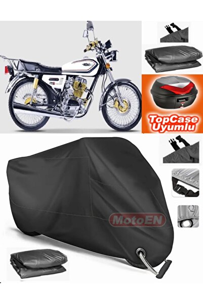 MotoEN قفل أسود متوافق مع Falcon Leopard 222 من القماش المشمع Topcase الخلفي ...
