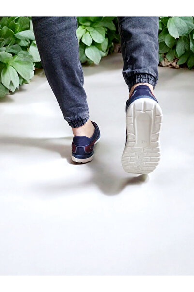 GokceKundura06 Чоловічі ортопедичні зручні повсякденні туфлі з нубуку, 4 точки