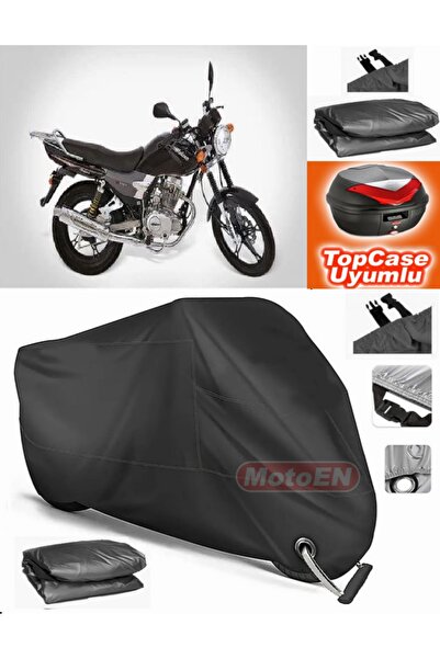 MotoEN قفل أسود متوافق مع Falcon Lion 150 من القماش المشمع Topcase الخلفي الم...