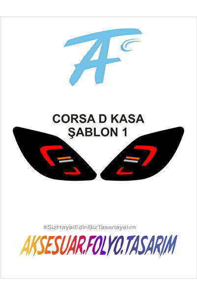 aksesuar folyo tasarım أوبل كورسا D توقف احباط