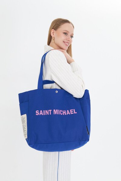 TIFFANY&TOMATO Saint Michael Kanvas Omuz Çantası
