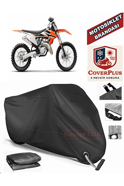 MotoEN قفل أسود متوافق مع KTM 350 SXF موتور القماش المشمع للدراجات النارية غط...