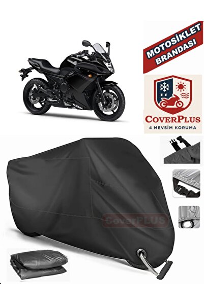 MotoEN Black Lock Compatible Yamaha Xj 600 S Motor Tarpaulin Motorcycle Tarpa...