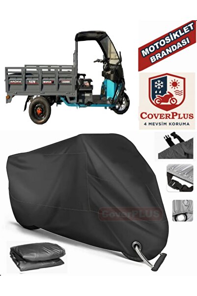 MotoEN قفل أسود متوافق مع Arora AR 150-5 شاحنة بمحركات قماش القنب دراجة نارية...