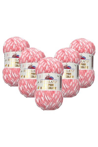 Himalaya Dolphin Baby Colors Velvet Rope 5 Pack - 80427 - 100 Gr. 120 Mt.