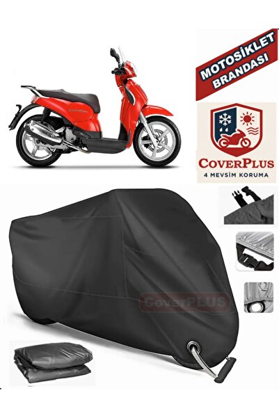 MotoEN Black Lock Compatible Aprilia Scarabeo 200 Motor Tarpaulin Motorcycle ...