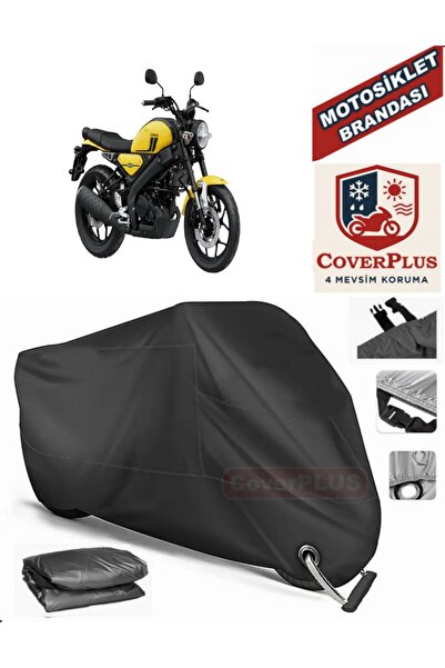 MotoEN قفل أسود متوافق مع Yamaha XSR 125 Motor Tarpaulin Motorcycle Tarpaulin...