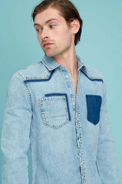 Loft Slim Fit Ανδρικό πουκάμισο U.sleeve