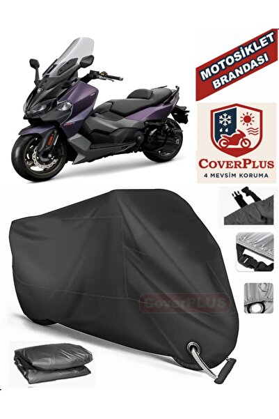 MotoEN Black Lock Compatible Sym Maxsym Tl 508 Motor Tarpaulin Motorcycle Tar...