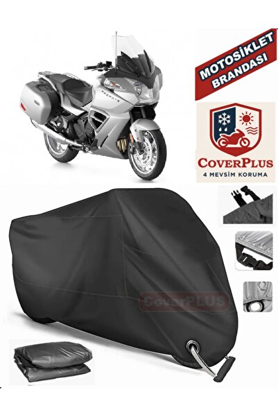 MotoEN Black Lock Compatible Triumph Trophy 1200 Motor Tarpaulin Motorcycle T...