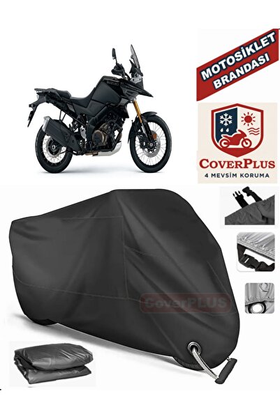 MotoEN قفل أسود متوافق مع سوزوكي V-Strom 1050 DE موتور القماش المشمع للدراجات...