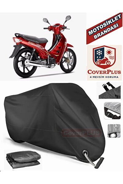 MotoEN Black Lock Compatible Bumoto/Jinling Sapphire 100Cc Engine Tarpaulin M...