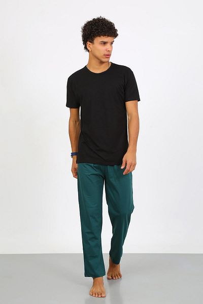 Akbeniz Men's Cotton Green Single Bottom Pajamas 27495