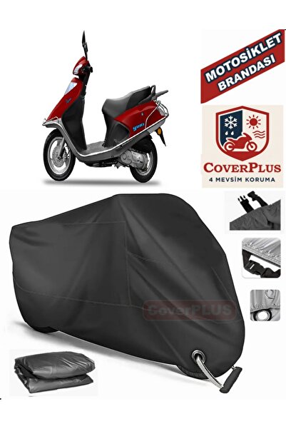 MotoEN قفل أسود متوافق مع يوكي TK50Q3 بيكاسو 50 موتور القماش المشمع دراجة نار...