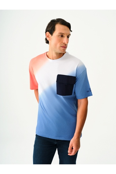 Loft Ανδρικό μπλουζάκι Oversize - Μανίκια