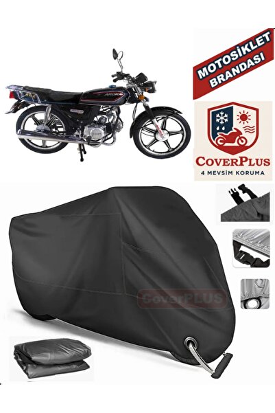 MotoEN Black Lock Compatible Arora Ar 50 Special Motor Tarpaulin Motorcycle T...