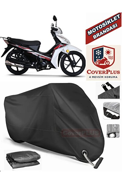 MotoEN Black Lock Compatible Rks Next 50 Motor Tarpaulin Motorcycle Tarpaulin...