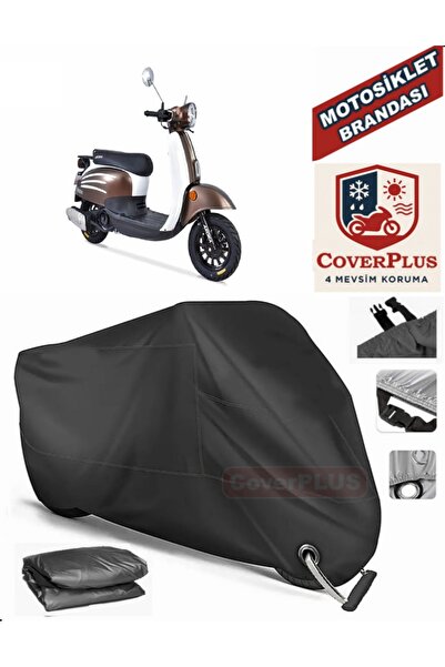 MotoEN Black Lock Compatible Arora Dazzle 125 Motor Tarpaulin Motorcycle Tarp...