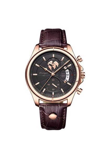 POEDAGAR Deri Kordon Erkek Kol Saati