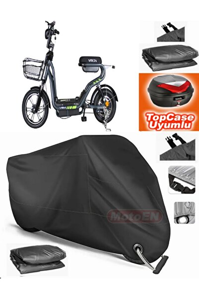 MotoEN قفل أسود متوافق مع Volta VSM Tarpaulin Topcase Backbag متوافق مع Motor...