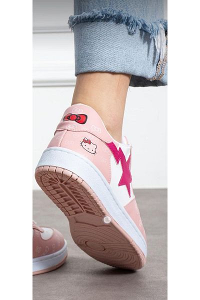 EDVESS Αθλητικά παπούτσια Kitty Stars Pink Color Sneaker
