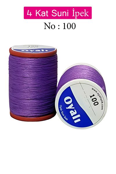STUMBANNG Embroidered 4 Layers Rayon Yarn Needlepoint Beading Floss Crochet No:100