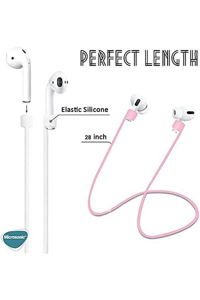 STOREMAX Diyar-Ifırsatshop Magnetic Magnet Earphone Lanyard for AirPods Pro Black [U with AirPods Pro