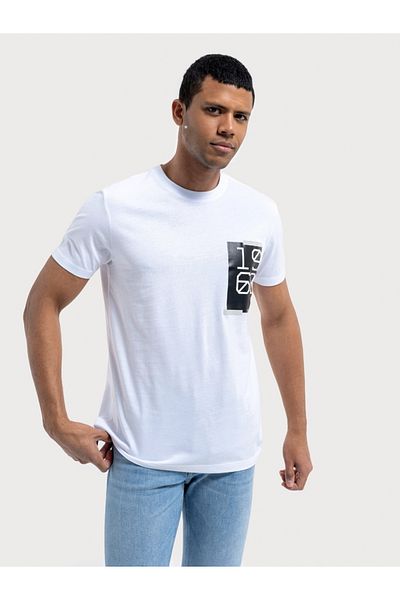 Loft Ανδρικό T-Shirt - Κανονική εφαρμογή, μανίκια