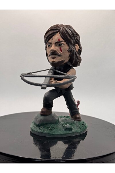 3D Thor Walking Dead Daryl Dixon Figürü - 18cm