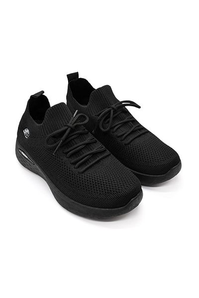 Tmall Pantofi sport pentru femei, material textil, D1403, negru
