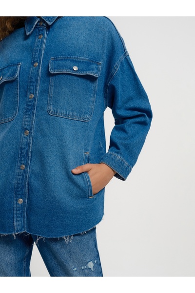 Loft Comfort Fit Kadın Gömlek U.kol