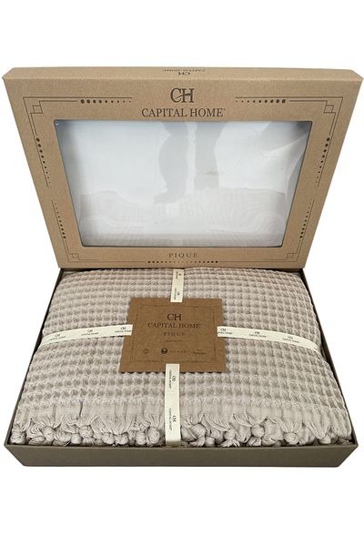 Capital Home Double Pique 100% Cotton