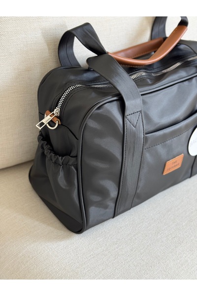 BAGLOVİS Satin Medium Size Bag - With Inner Lining and Pocket