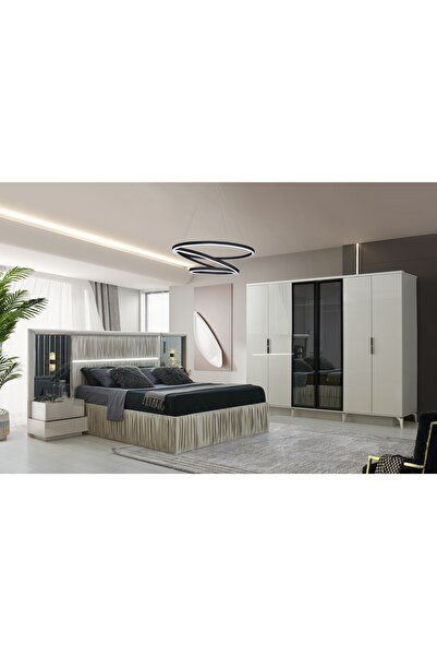 AYDINEV ADEN MDF BAZALI YATAK ODASI TAKIMI