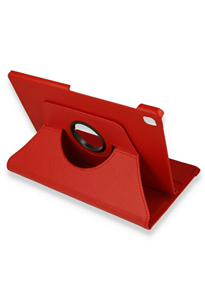 NewFace Lenovo M10 Fhd Plus X606F Case 360 ​​Tablet Leather Case - Red 1494438709