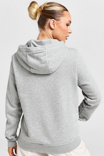 Nike Îmbrăcăminte sportivă Essential Collection Hanorac cu glugă pentru femei, cu glugă, Gri Melange