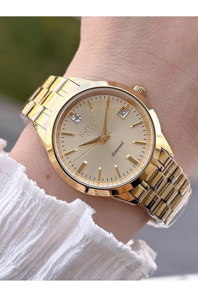 JG. Polo Club Jg.Polo Club Steel Case & Cord Does Not Blacken and Color Throw Women Wristwatch+Bracelet Jg04361.3