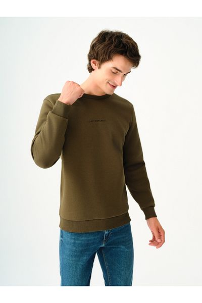 Loft Men's Sweatshirt Dark Khaki Lf 2034268