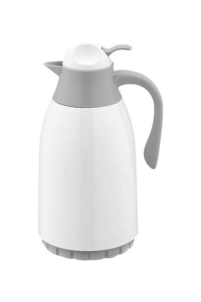 ROYALFORD Double Wall Coffee And Tea Vacuum Flask White/Grey
