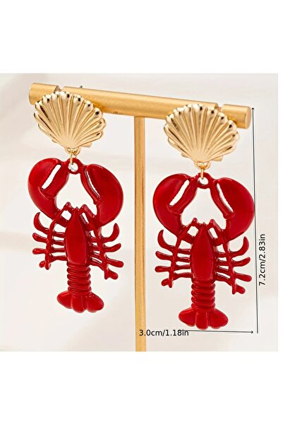 mos&more Yengeç Ve Midye Kabuğu Şık hafif Kadın Küpe