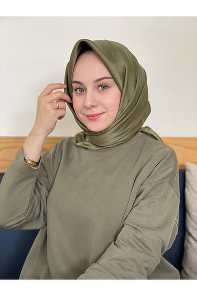 Siyane Κρυστάλλινο κασκόλ Olive Green Siyane Scarf