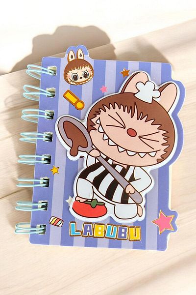 TAKIŞTIR Purple Color Mixed Figure Notepad