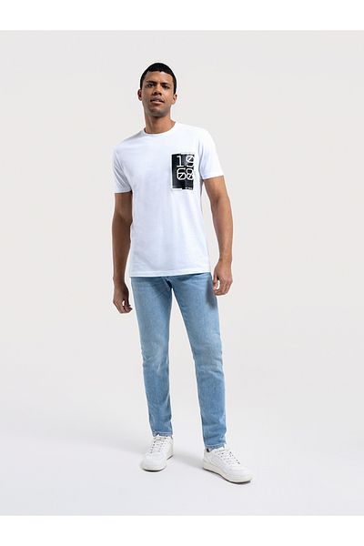 Loft Ανδρικό T-Shirt - Κανονική εφαρμογή, μανίκια