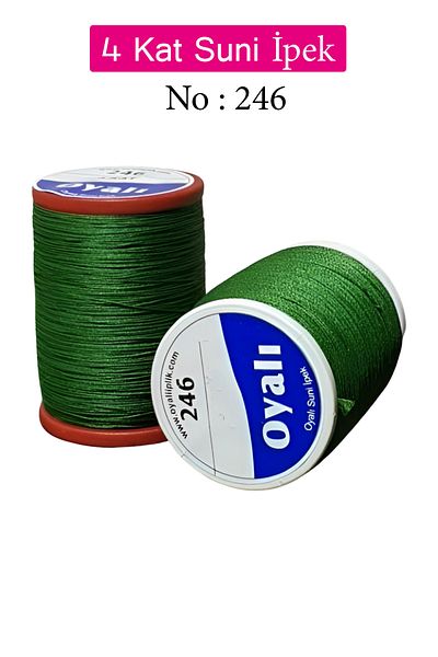 STUMBANNG Embroidered 4 Layers Rayon Yarn Needlepoint Needlepoint Beading Floss Crochet Embroidery No:246
