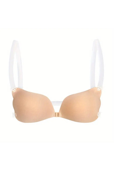 CN Sutien invizibil fără bretele cu acoperire pentru mamelon cu aripi de înger