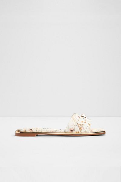 Aldo Darine - Women's Faux Leather Multi Flat Slippers