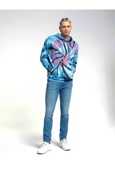 Loft Hanorac pentru bărbați Loose Fit