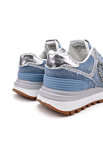 Tmall Pantofi sport pentru femei, denim, D1399. Albastru deschis