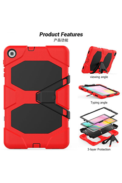 NewFace Samsung Galaxy T510 Tab a 10.1 Case Griffin Tablet Cover - Red 1491423709