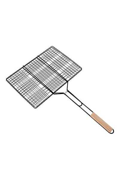 ROYALFORD شواية رويال فورد للشواء، حديد مطلي بالكروم، 43×30×70 سم، أسود